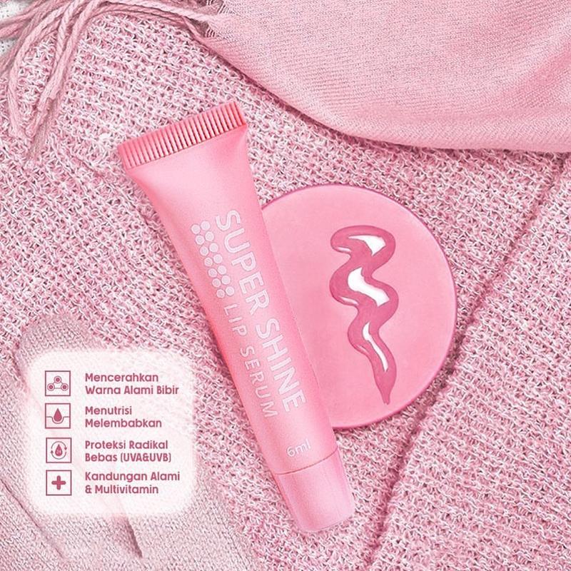 GLOW lip serum pelembab bibir Super Shine Lip Serum Vitamin Pemerah 0