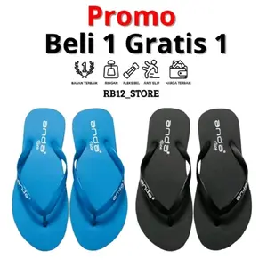 AND Sandal Jepit Wanita Beli 1 Gratis 1 Sendal Flat Terbaru Terlaris Fashion Cewek Kekinian Bahan Terbaik Ringan Fleksibel Anti Slip Harga Terbaik