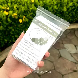 Emergency Blanket by Mathis Women | Selimut Darurat Thermal Blanket tahan angin dan dingin