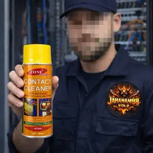 Zone Contact Cleaner 400 ML Original Pembersih Soket Kontaktor Dan Elektronik Untuk Pembersihan Optimal
