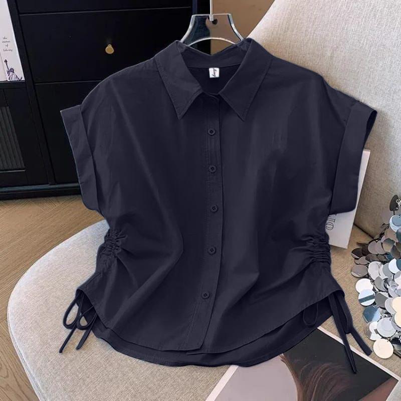 152-KEMEJA & BLOUSE ATASAN WANITA OVERSIZE/BLOUSE WANITA/ATASAN WANITA TERBARU/KEMEJAWANITA Katun Baju