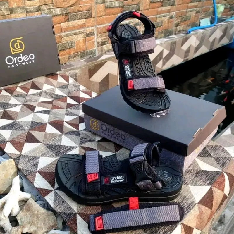 sandal gunung slop hiking kwalitas original premium kekinian Sendal Pria Wanita Fashion Shoes 5