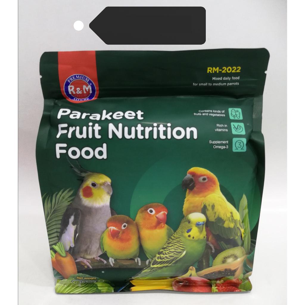 500gram Parakeet Fruit Nutrition Food Bird Feed Makanan Burung RM-2021 RM-2022