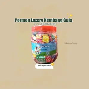 Permen lazery kembang gula isi -+ 175 pcs Permen sugus aneka rasa Candy