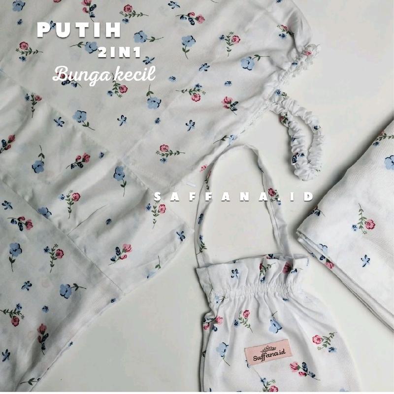 Mukena Anak 2in1 usia 7-15 Tahun Rempel Rayon Motif Pita 5