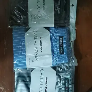 K205 Sorex Man Celana Pendek Cowok, Celana Kolor Santai, Celana Tidur Pria Size M L XL