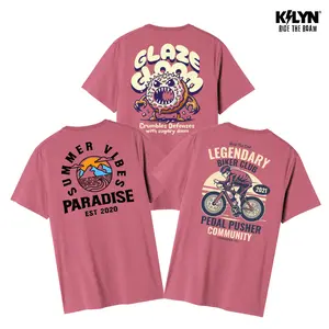 KILYN Kaos Streetwear Baju Skena T Shirt Distro 100% Cotton Katun 24s Pria Unisex GLAZE GLOOM