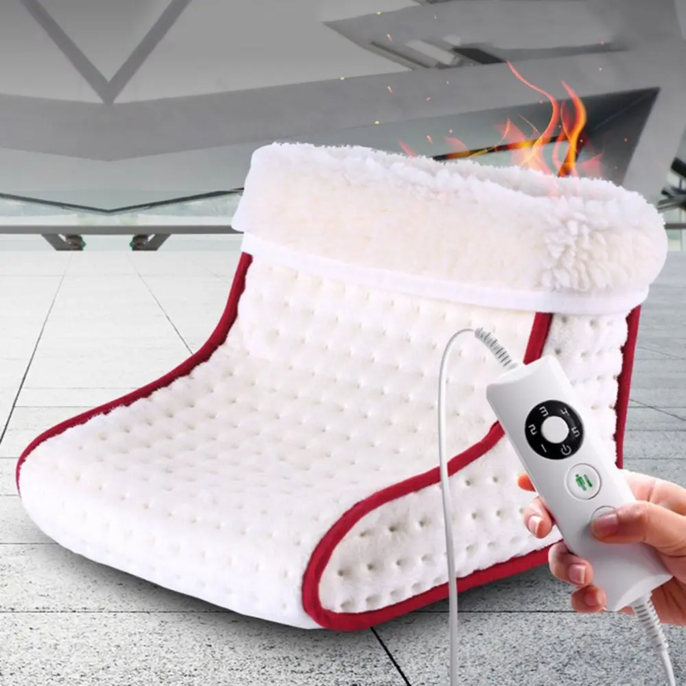110V 220V Electric Massageer Electric Warm Heated Foot Warmer Washable Heat Warmer Thermal Foot Warmer 5 Modes Heat Setting