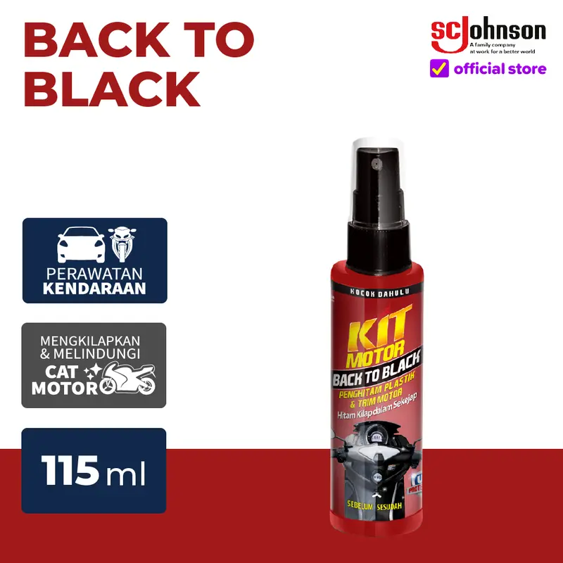 KIT Motor Exclusive - 3pcs - KIT Back to Black - KIT Motor Shampoo & KIT Motor multiguna 1