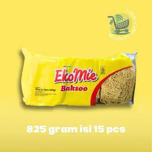 EKOMIE BAKSOO MIE KERING 825gram ISI 15 pcs Noodles Instan Goreng Food