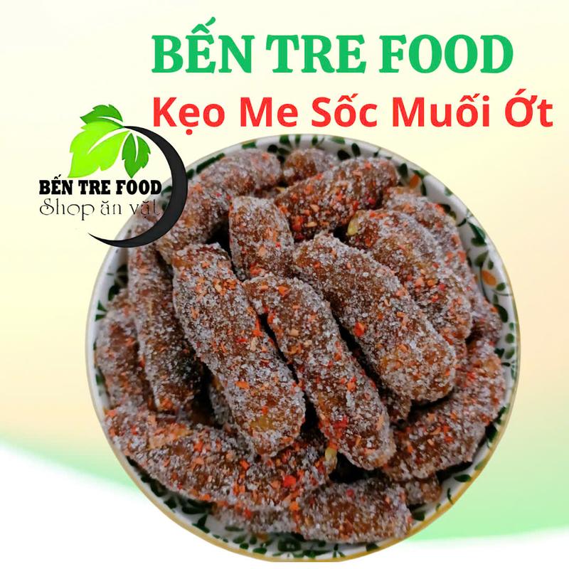  Kẹo me sốc muối ớt Bến Tre chua ngọt hủ 500gr ăn vặt Food Cay 