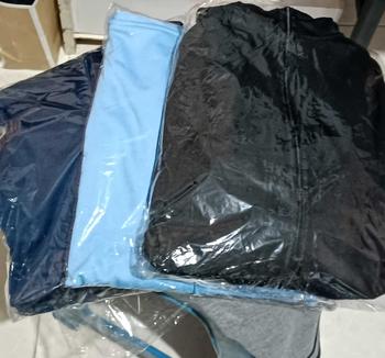 Product Review of jaket mesh ( dry fit) anti sinar UV pria & wanita Nyaman Abu Sport Sports Outerwear & Hoodies Peter Pan Collar Pink jogging outfit Pakaian from l**s 0