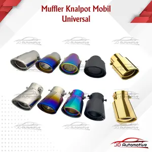 Muffler Cutter Buntut Cover Dekorasi Ujung Knalpot Mobil Universal