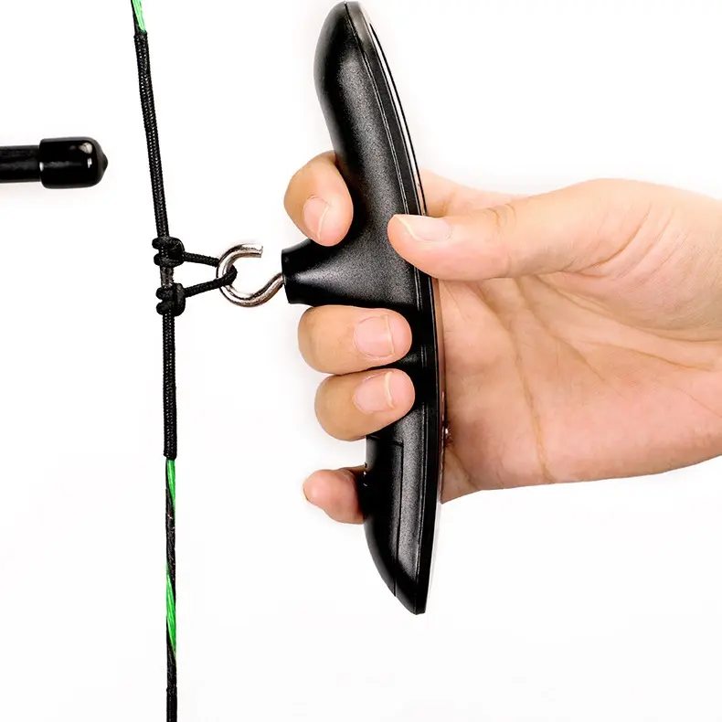 Compound Recurve Bow Scale 110lbs Compound Recurve Bow Tension Weighing Tool Portable Electronic Weighing Device LED Display Meal