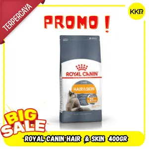 Royal Canin Hair & Skin 400g - Makanan Kering Kucing Dewasa