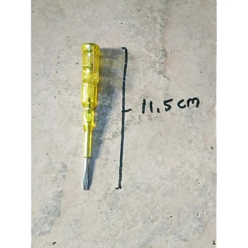 Tespen Tes pen Obeng Listrik Min Minus (-) 0