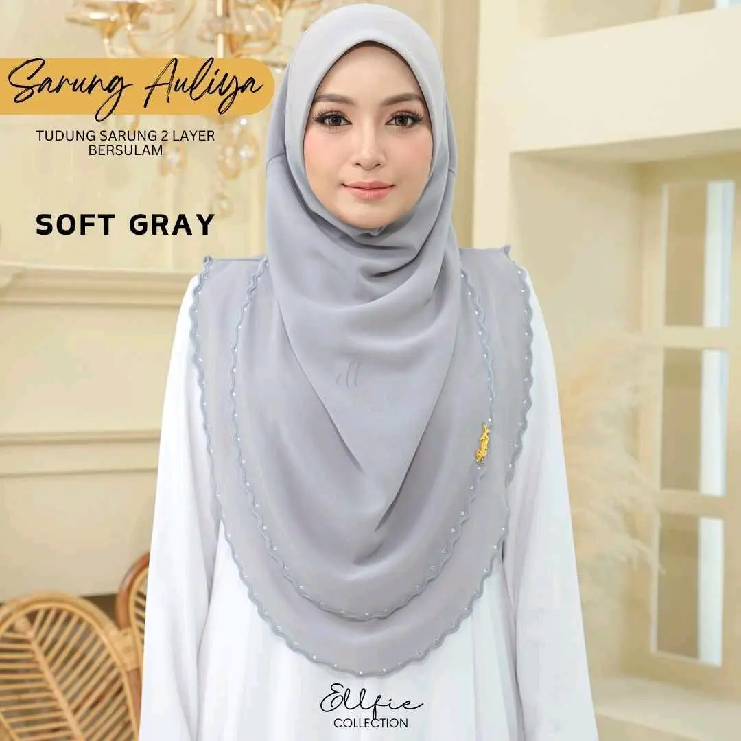 Tudung Instant Auliya Instock