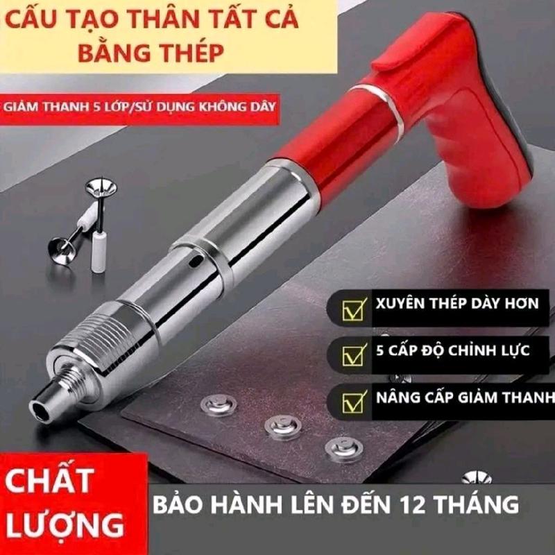 Tặng Kèm 100 Đinh Máy Bắn Đinh Hạt Nổ S4 Mẫu Mới 2025 bắn Đinh bê tông