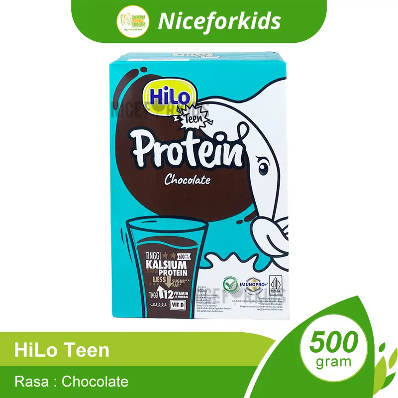 HiLo Teen 500gr Susu Untuk Usia 12-17 tahun Susu Tinggi Kalsium 5