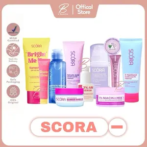 [READY SIAP KIRIM] SCORA 5% Niacinamide Hydramoist Gel 100ml | Scora Facial Wash
