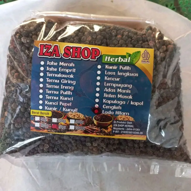 Lada Hitam 100gr/200gr Spices Pedas 3