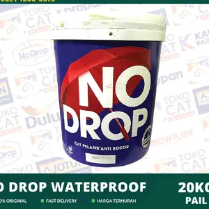 No Drop Cat Pelapis Anti Bocor 5 KG Waterproof Elastis Kedap Air Tahan Cuaca Original 100%