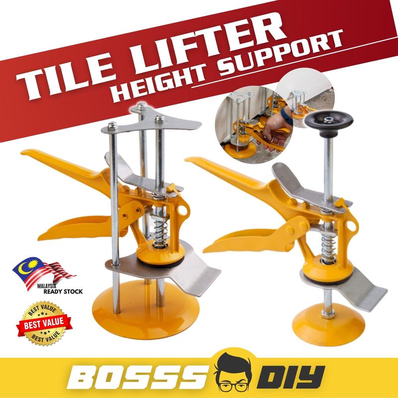 Heavy Duty 3 / 1 Pole Tile Lifter Height Support Wall Glass Tiles ...