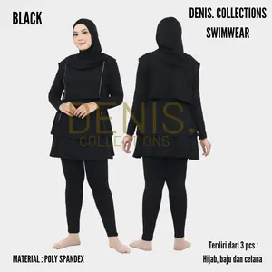 Denis Swimwear R.L Baju Renang Wanita Hijab oneset Full Body Diving Style Swimsuit - Pilihan Terbaik untuk Wanita Muslimah - Panjang Syari Dewasa Remaja