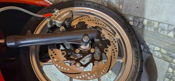 Product Review of Piringan Cakram Depan 260MM Piringan Disc Cakram Beat Vario Genio Spacy Scoopy Plus Breket PNP Disc Brake Piringan Cakram 260MM from u**7 0