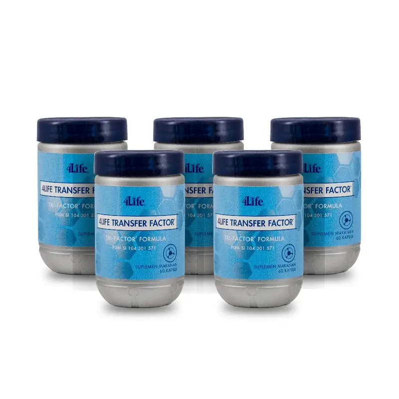 PROMO 5.5 | 4LIFE TRANSFER FACTOR TRI-FACTOR FORMULA EXP 05/2026 ECER 10 KAPSUL / 1 BOTOL ISI 60 KAPSUL 4