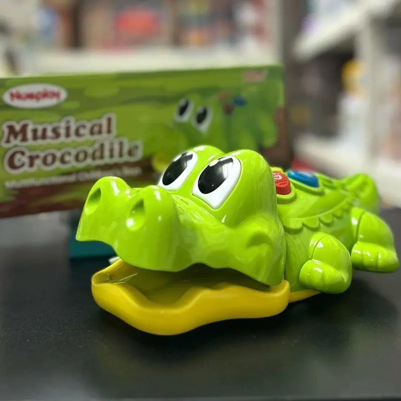 Interactive Crocodile - moves, wags, music/game modes with 8 melodies (65020)