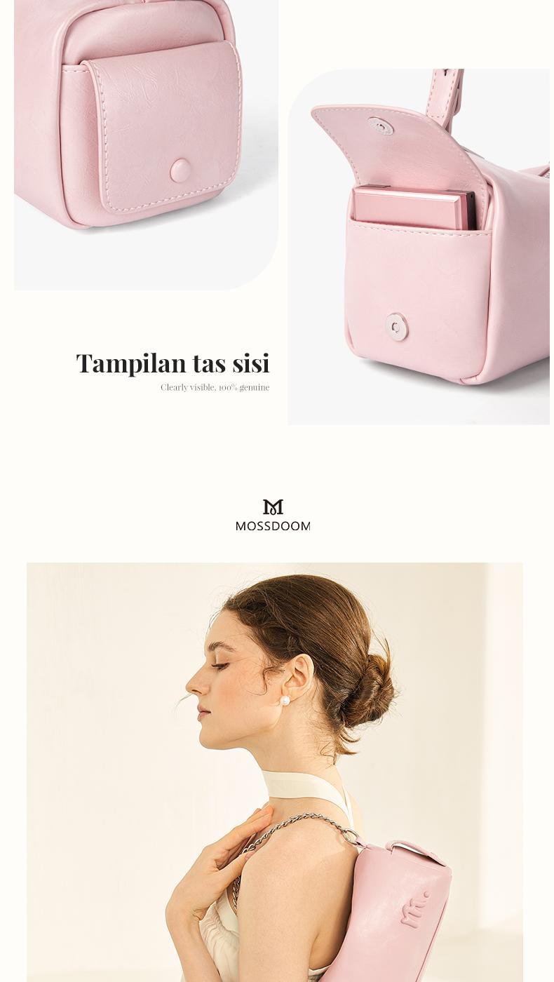 Product Introduction of MOSSDOOM Tas Selempang Bag Maelys Bag Fashion Shoulder Tas Bahu Nyaman 32