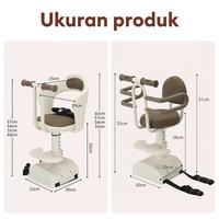 Gambar BEIGE Kursi Motor Anak Matic Kursi Boncengan Anakmotormatic Kereta Kursi Anak Sepeda Motor Sabuk Pengaman - Putih dari Harmony ShopS Kota Tangerang 5 Tokopedia