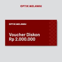 Gambar Voucher Optik Melawai Rp2.000.000 dari Optik Melawai Official Kota Administrasi Jakarta Pusat 1 Tokopedia