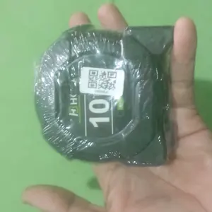 Penggaris fluorescent teknologi hitam 10m penggaris anti karat dengan pita pengukur tebal impor penggaris tahan lama dan praktis