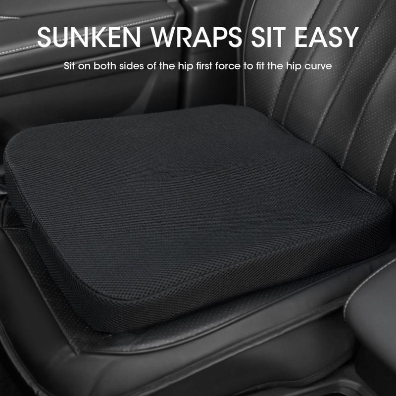 Product Introduction of Car seat cushion seat booster main driver small female driver Section 2 car training special lady driving thick seat 30