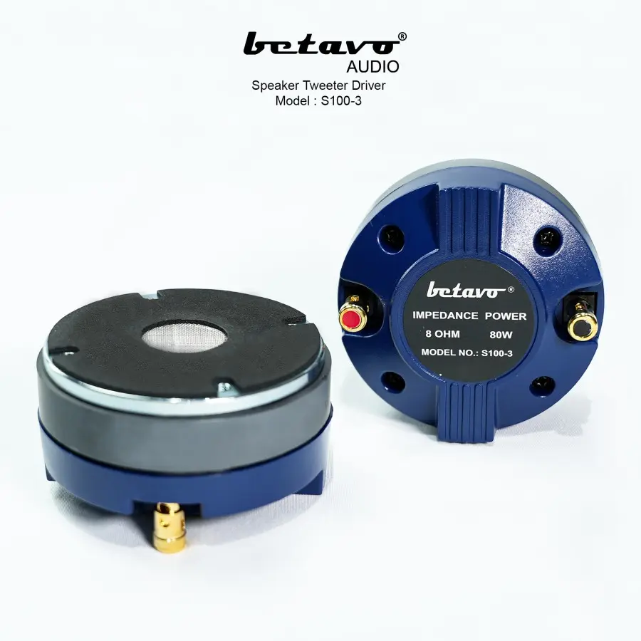 Speaker Tweeter Driver Betavo S100 - 3 Biru
