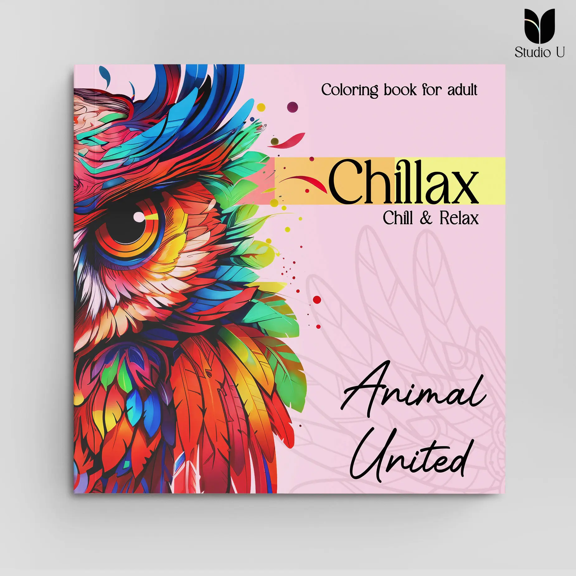 Buku Mewarnai "Chillax" Vol #1 - Animals United