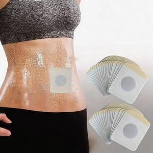 100 piezas de parches para ombligo para moldeado corporal, tela no tejida transpirable para abdomen, unisex para necesidades en el hogar, viajes y fitness
