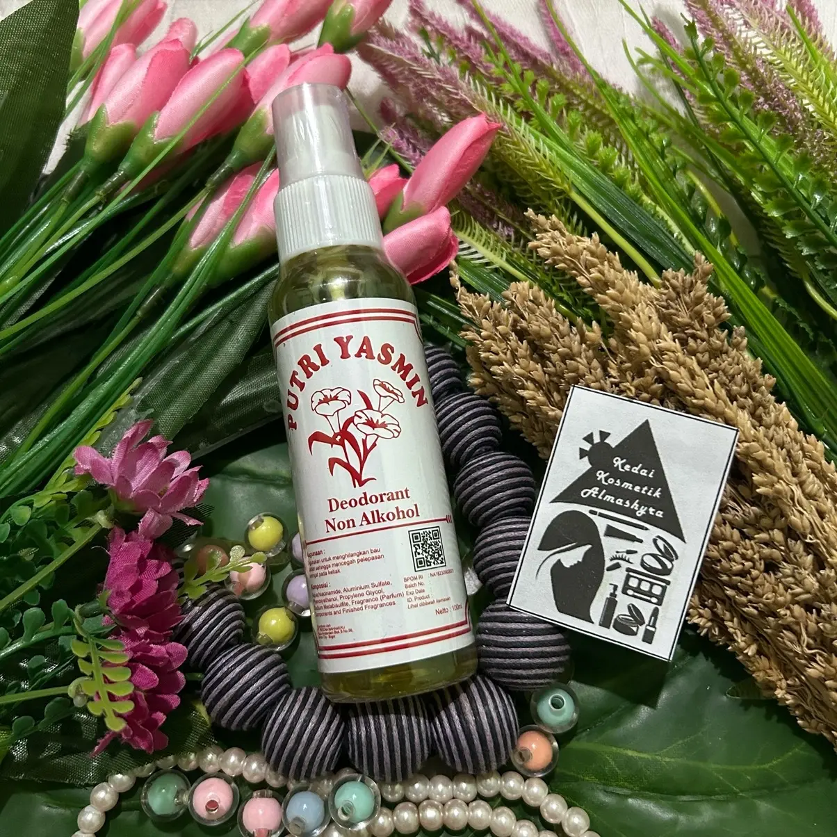(Order 1 botol @20.000) Tawas Cair Putri Yasmin / Deodorant Spray / Tawas Cair