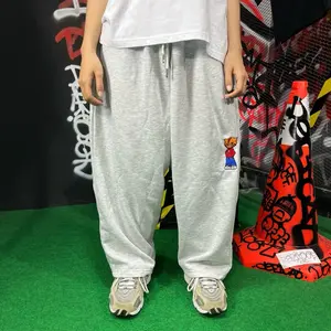 DEFICAT – sweatpant Baggy Ballon Sweatpants Unisex | Celana Jogger Oversize Relaxed Pants Fleece Nyaman Streetwear Celana Panjang Pria Wanita