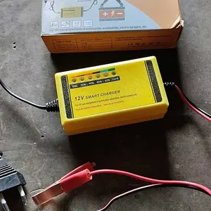 Charger Aki Portable 12V 2A/Charger Aki 12V3AH-20AH Alat Cas Aki Car Truck Motorcycle Battery