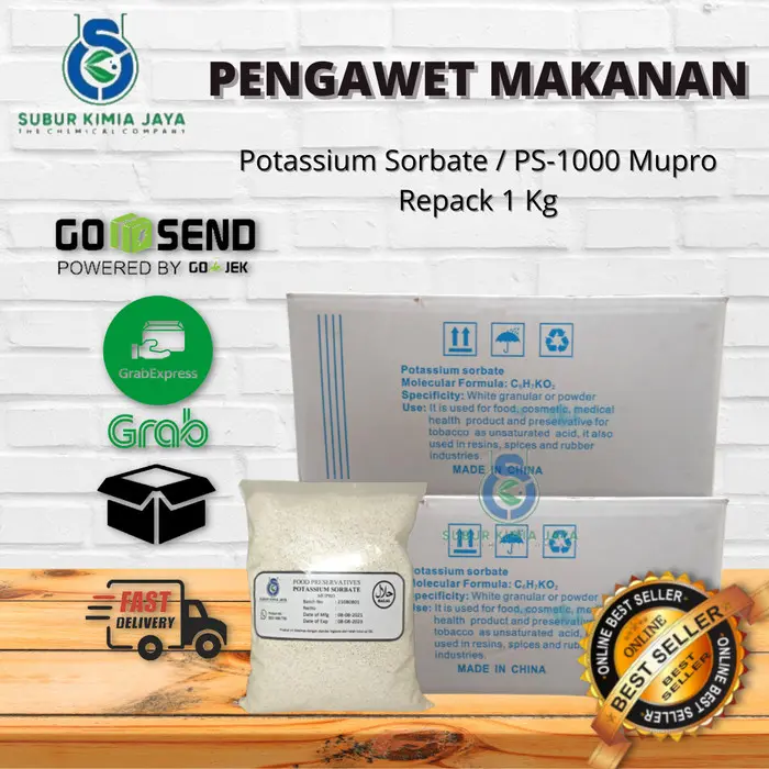 Potassium Sorbate / Kalium Sorbate 1 Kg