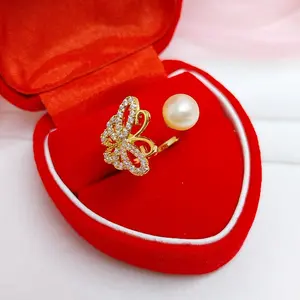 Lulu Pearl Mutiara Lombok - Cincin Mutiara Air Tawar Cantik Gold Series