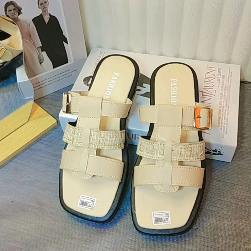 RF STORE ~ Sandal Wanita Gesper Sendal Cewek Platform Sandal Terbaru Sandal Kekinian Terbaru cewekmurah 2025 5
