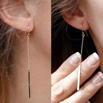 FA19 Anting Gantung Rantai Panjang Earrings Jewellery 1
