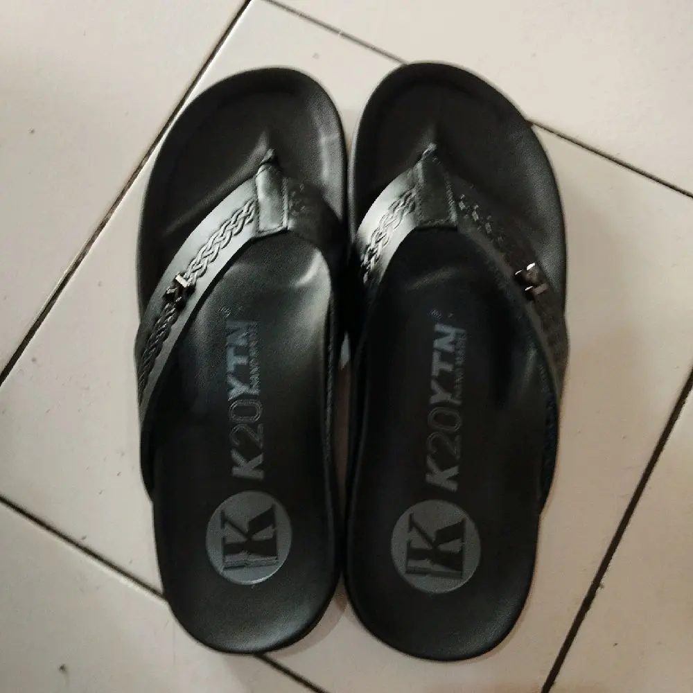 OBRAL KHUSUS LIVE - SANDAL PRIA KULIT