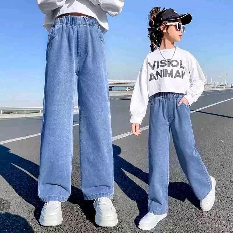 Celana Jeans Kulot Anak Model Terbaru Tahun 2025 Usia 1-10 Tahun Terlaris - Fashion Denim 3