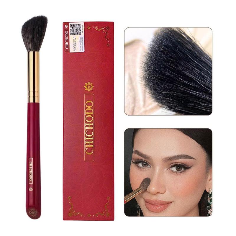 Cọ trang điểm CHICHODO cọ má nhỏ hightlight phủ nhỏ chất lông mềm mượt - Mỹ Phẩm Cosmetic