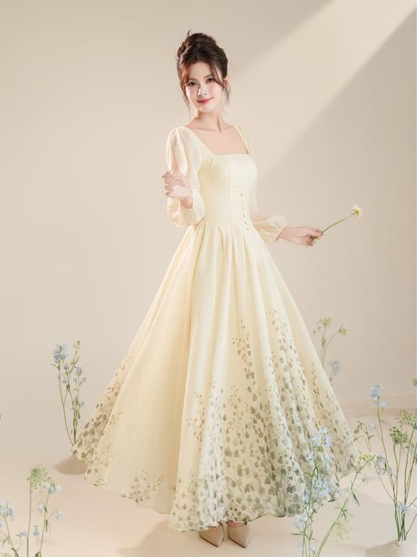  TIELA Đầm váy hoa dáng dài-Anny Dress 